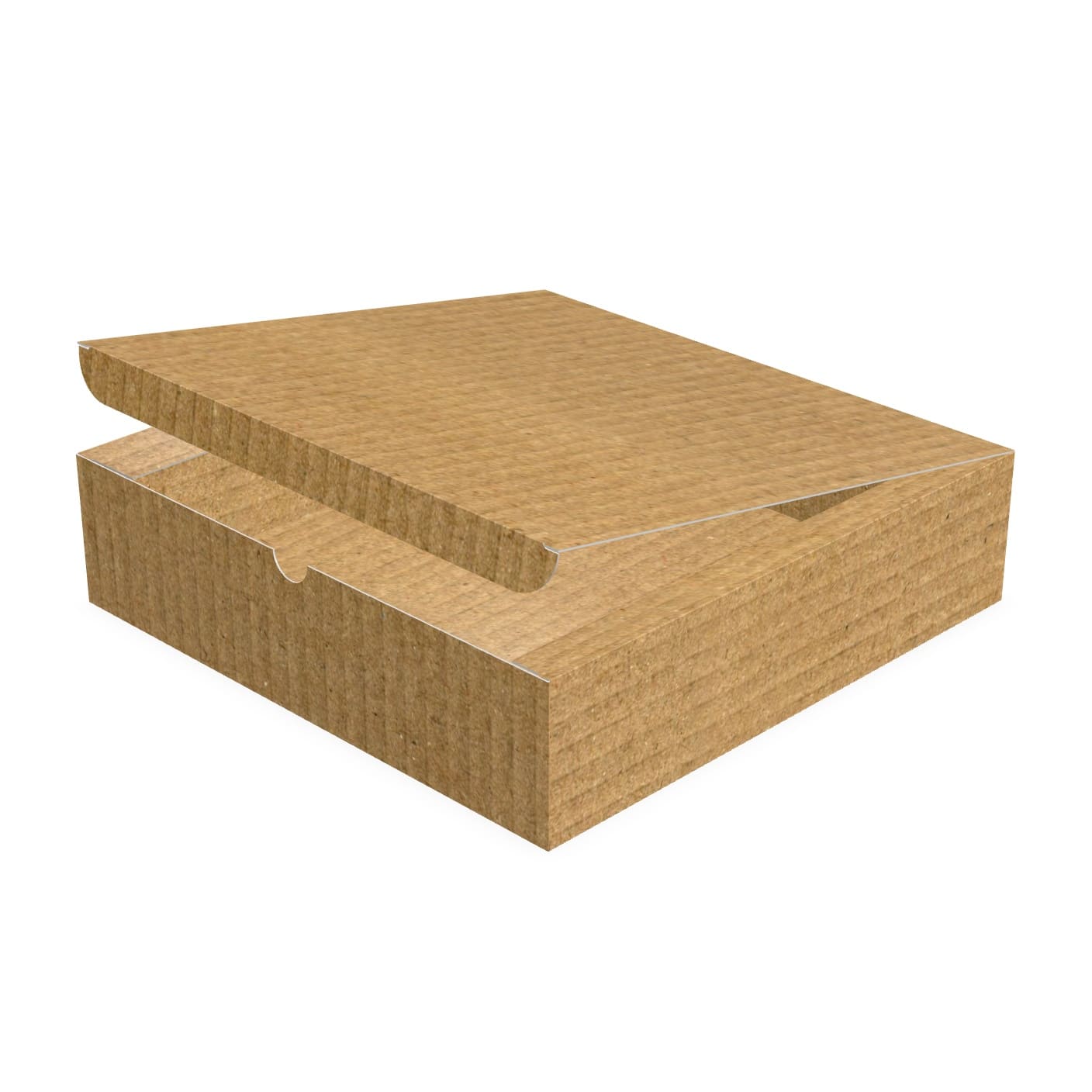 8x8 Square Pizza Box 3D Mockup