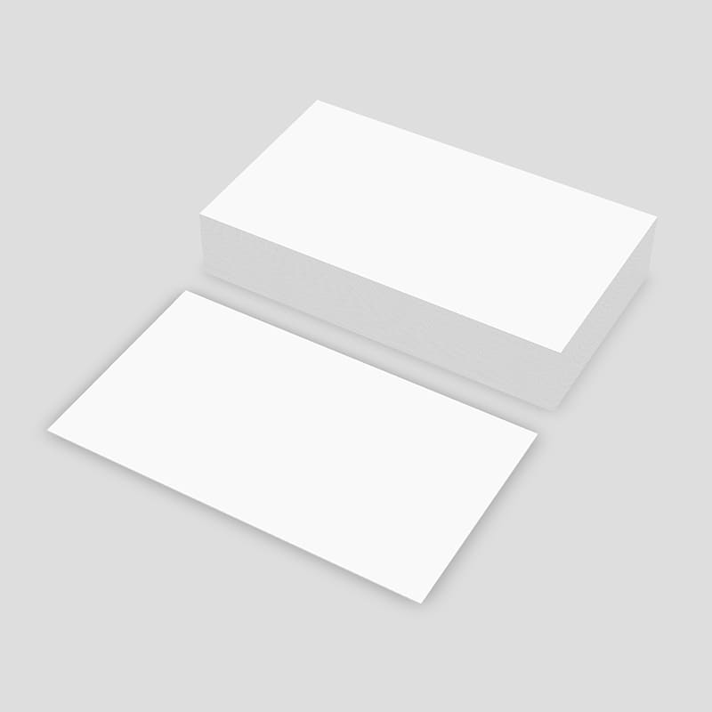 Free Pack of 2x3.5 Business Cards 3D Mockup