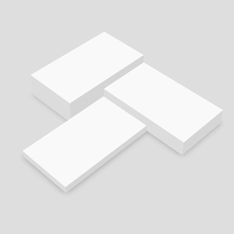 Stack of 3.5" × 2" Business Cards 3D Mockup Generator