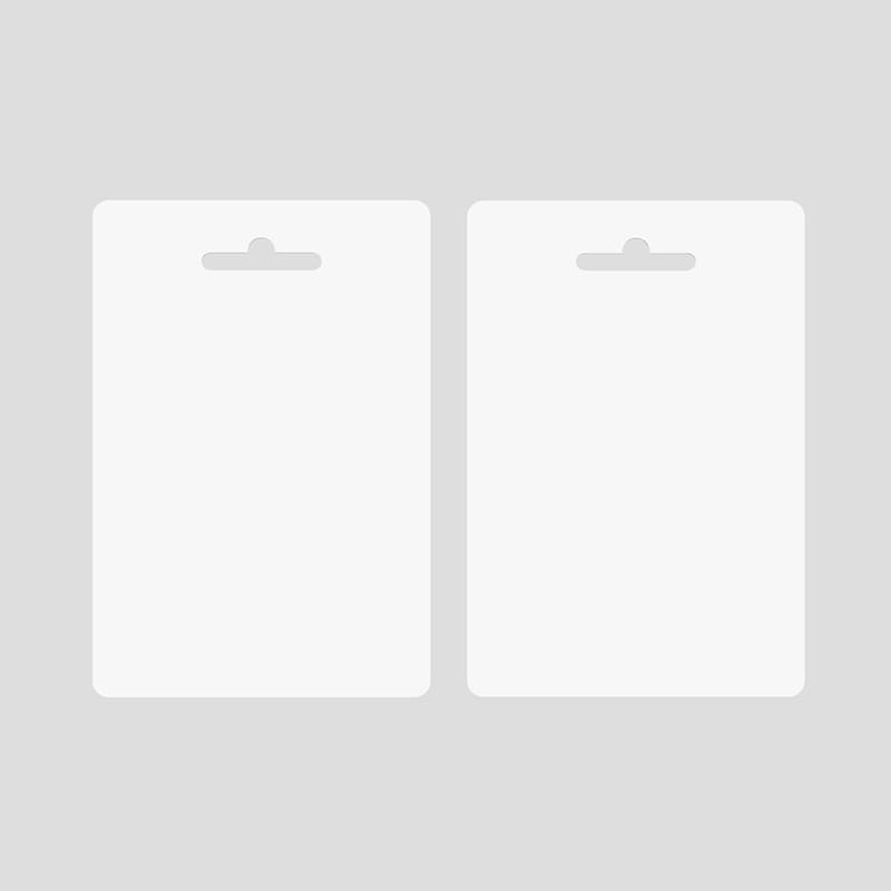 Gift Card Front and Back 3D Mockup