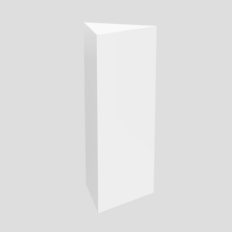 Standing 8.5 × 11 Tri Fri Fold Brochure Mockup