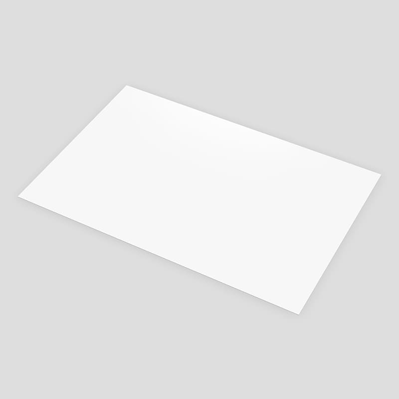4x6" Landscape Postcard Mockup 3D