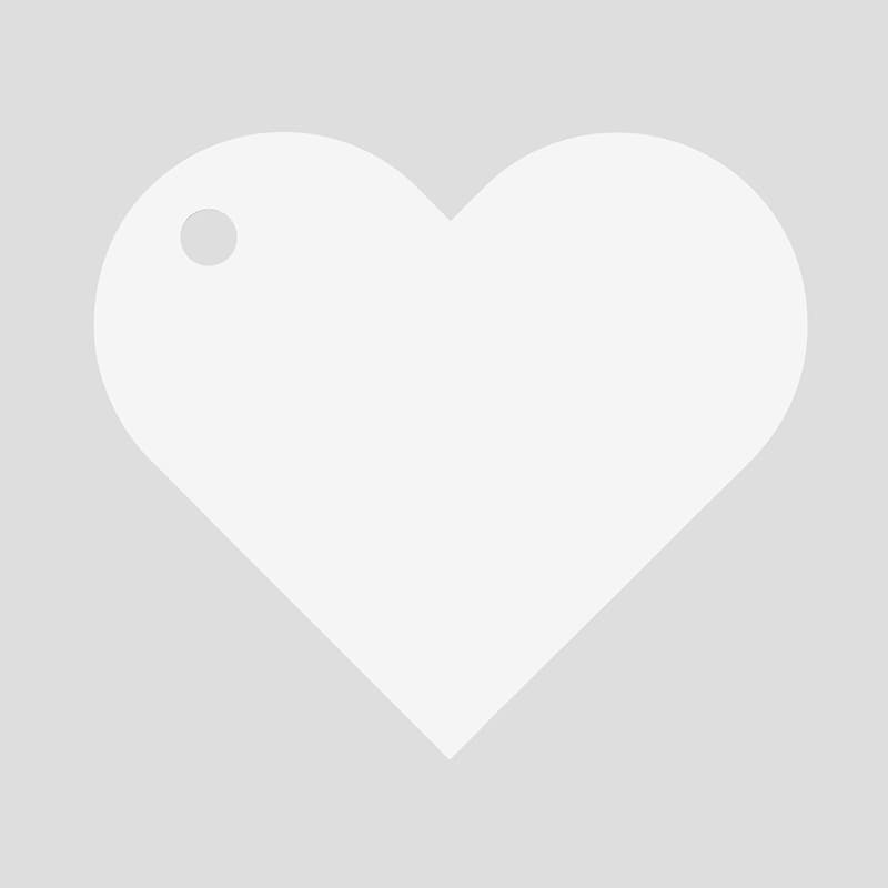 Heart Shaped Gift Tag 3D Label 3d Mockup