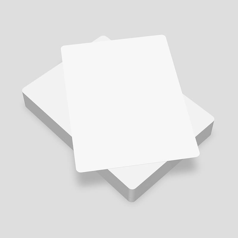 Playing Card on Deck 3D Mockup