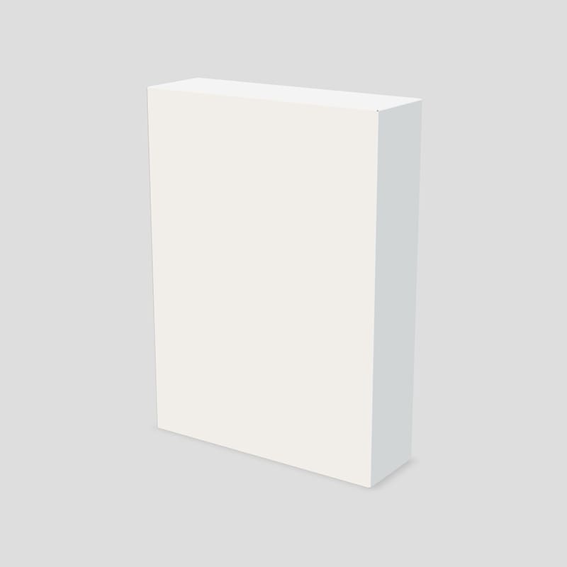 Standing Card Box 3D Mockup