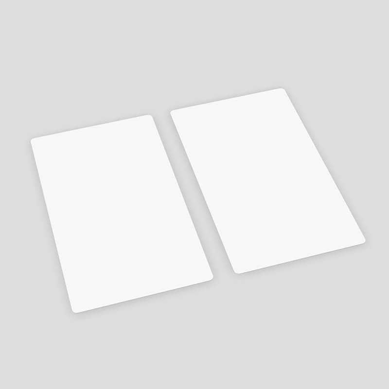 Tarot Card Front & Back 3D Mockup